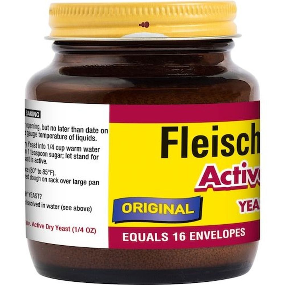 Fleischmann's Active Dry Original Yeast, 4 Ounce -- 8 Per Case