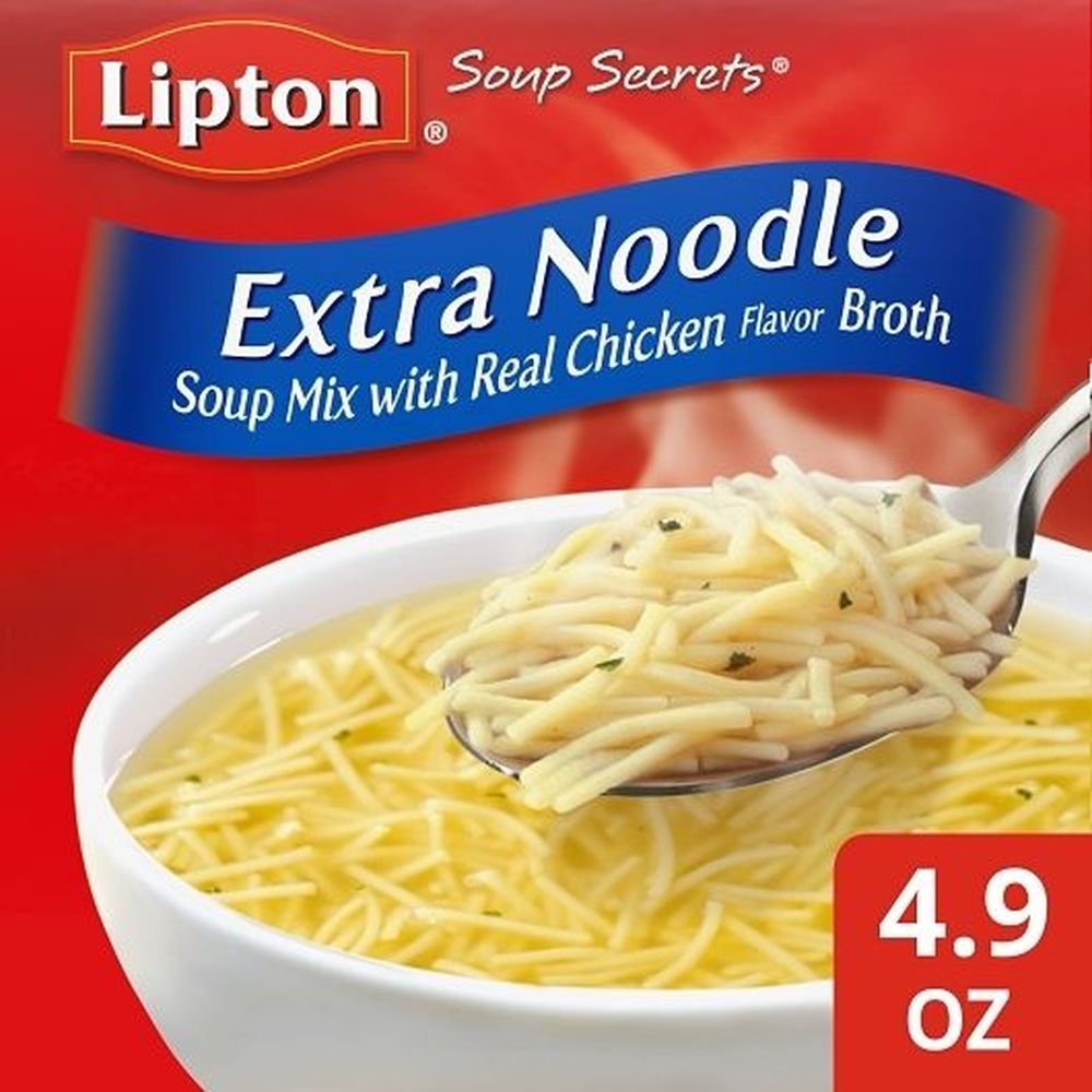 Lipton Extra Noodle Soup Mix, 4.9 Ounce -- 12 per case