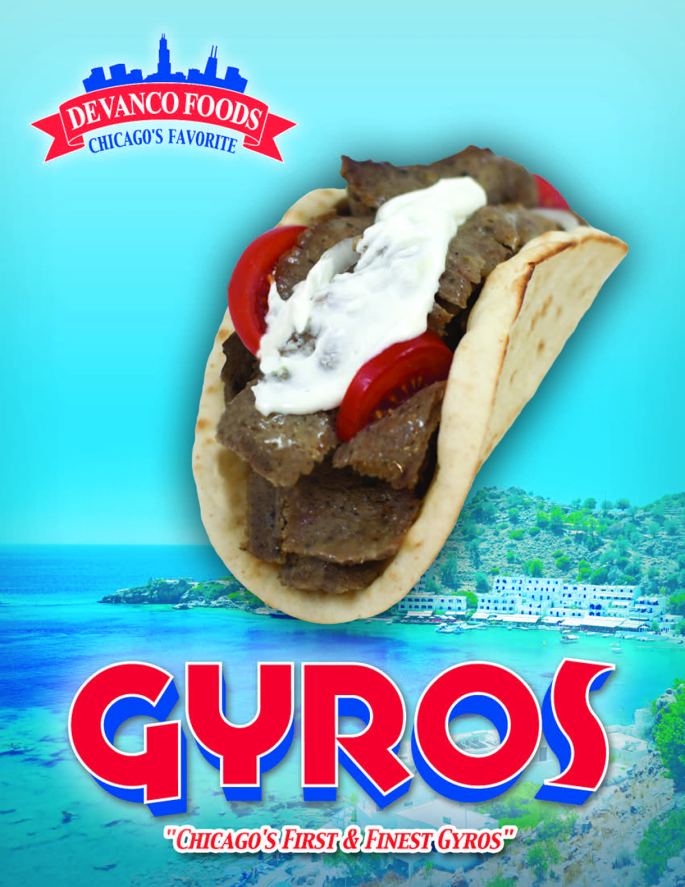 Devanco Zeus Gyros Cones, 20 Pound -- 2 per case.