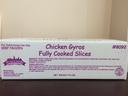 Devanco Fully Cooked Chicken Gyros Slices, 10 Pound.