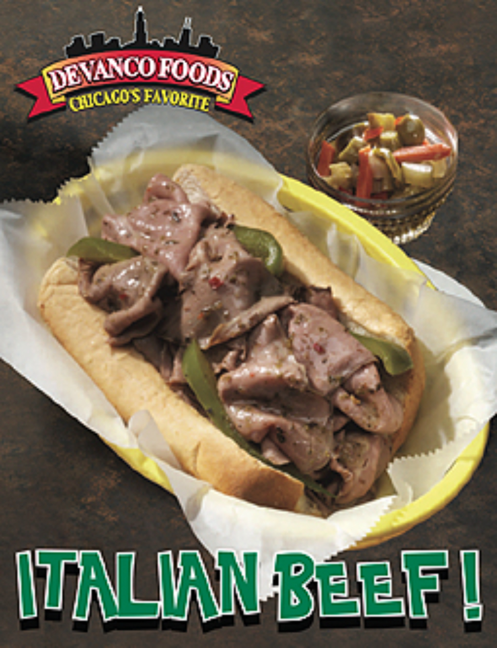 Devanco All Natural Beef with 2 Gallon Gravy, 15 Pound -- 5 per case.