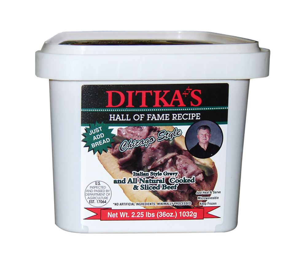 Ditka's Chicago Style Italian Beef And Gravy -- 6 Per Case