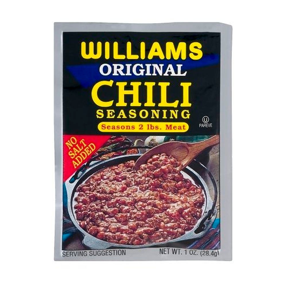 Williams Chili Seasoning Mix, 1 Ounce -- 24 per case