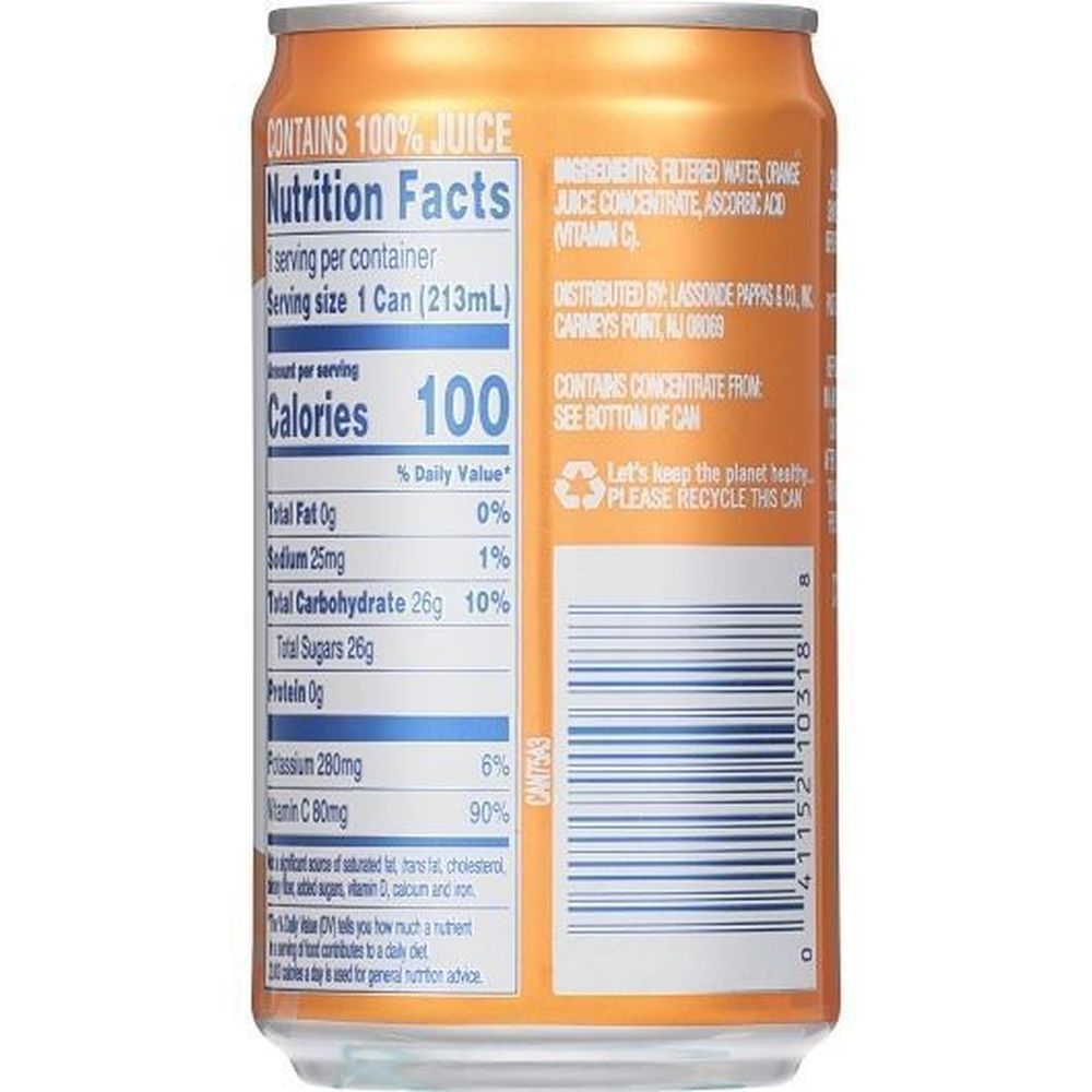 Ruby Kist Orange Juice, 7.2 Fluid Ounce -- 24 Per Case