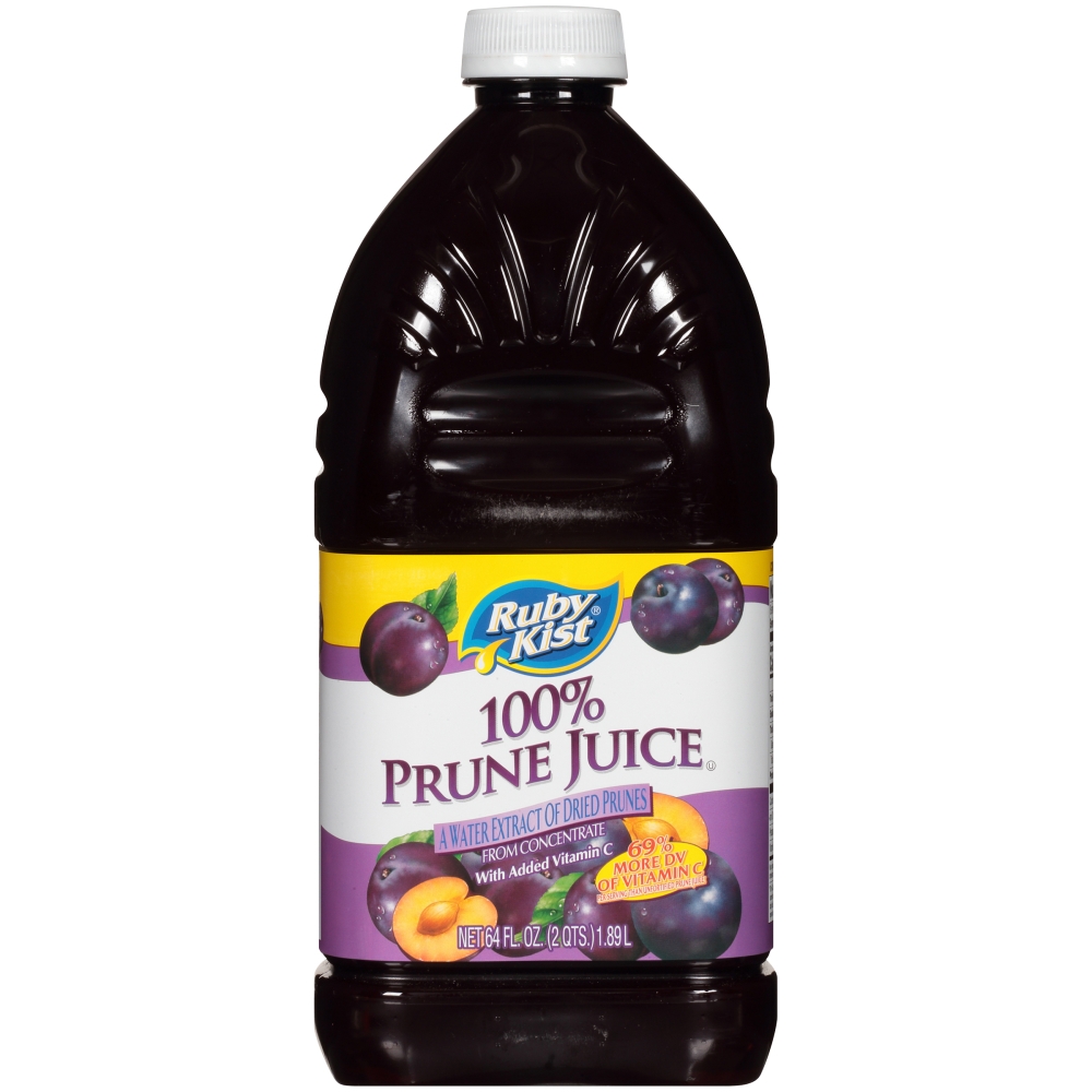 Ruby Kist 100 Percent Prune Juice, 64 Fluid Ounce -- 8 per case.