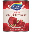 Ruby Kist Cranberry Sauce Canned Jellied, 117 Ounce -- 6 Case