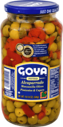 Goya Pitted Alcaparrado Caper, 19 Ounce -- 12 per case.