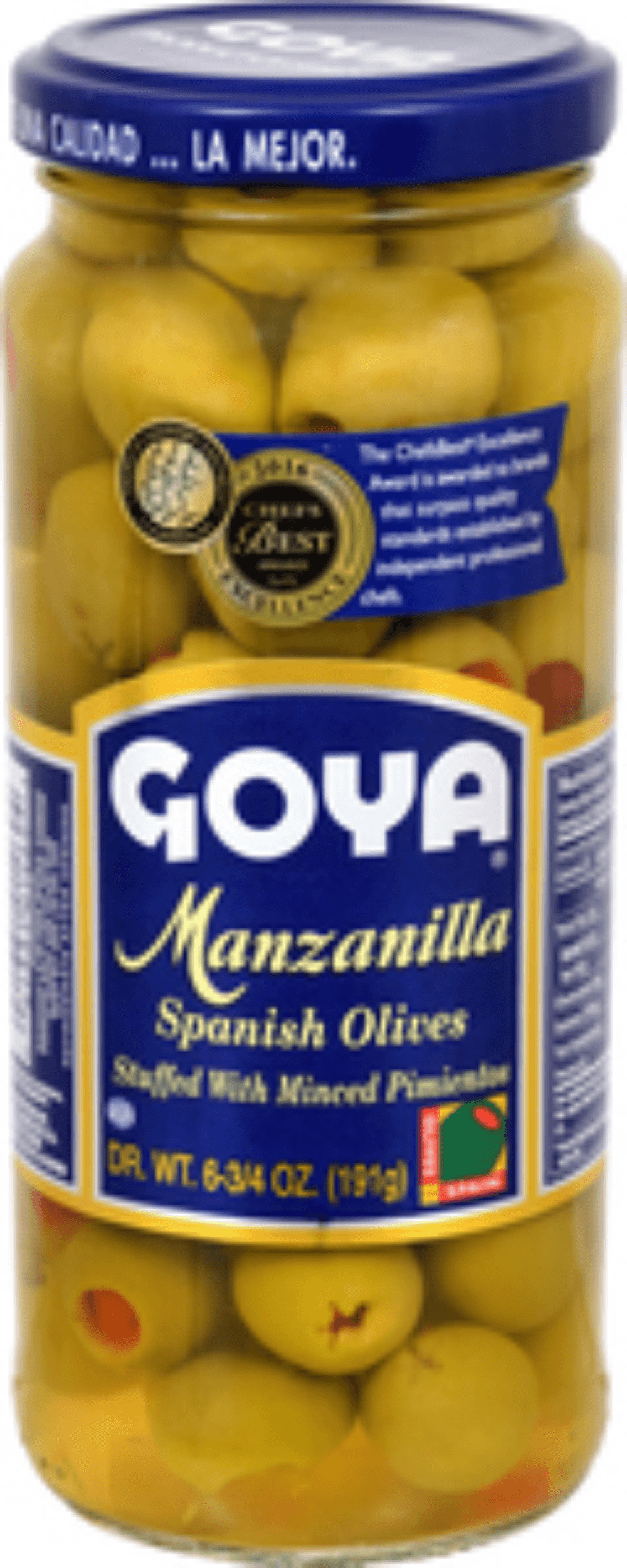 Goya Manzanilla Stuffed Olive, 6.75 Ounce -- 24 Per Case