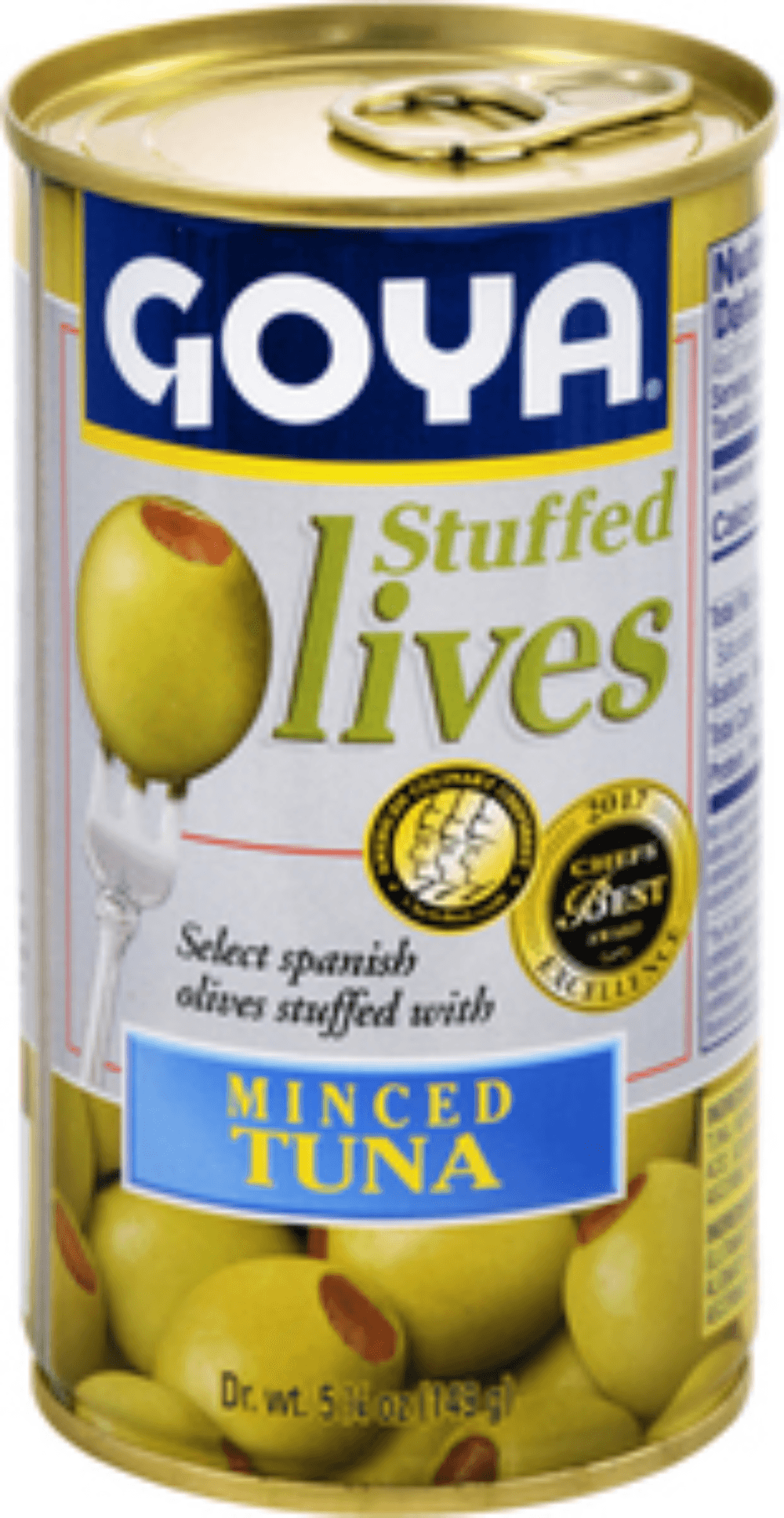 Goya Manzanilla Stuffed Olive, 5.25 Ounce -- 12 Per Case