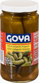 Goya Whole Jalapeno Pepper - 12 oz. jar, 12 jars per case