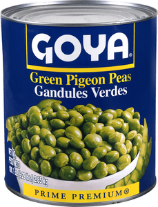 Goya Green Pigeon Peas, 100.7 Ounce -- 6 per case.