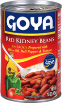 Goya Red Kidney Beans in Sauce - 15 can, 24cans per case