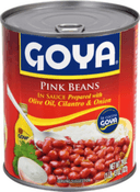 Goya Pink Beans in Sauce - 29 oz. can, 12 cans per case.