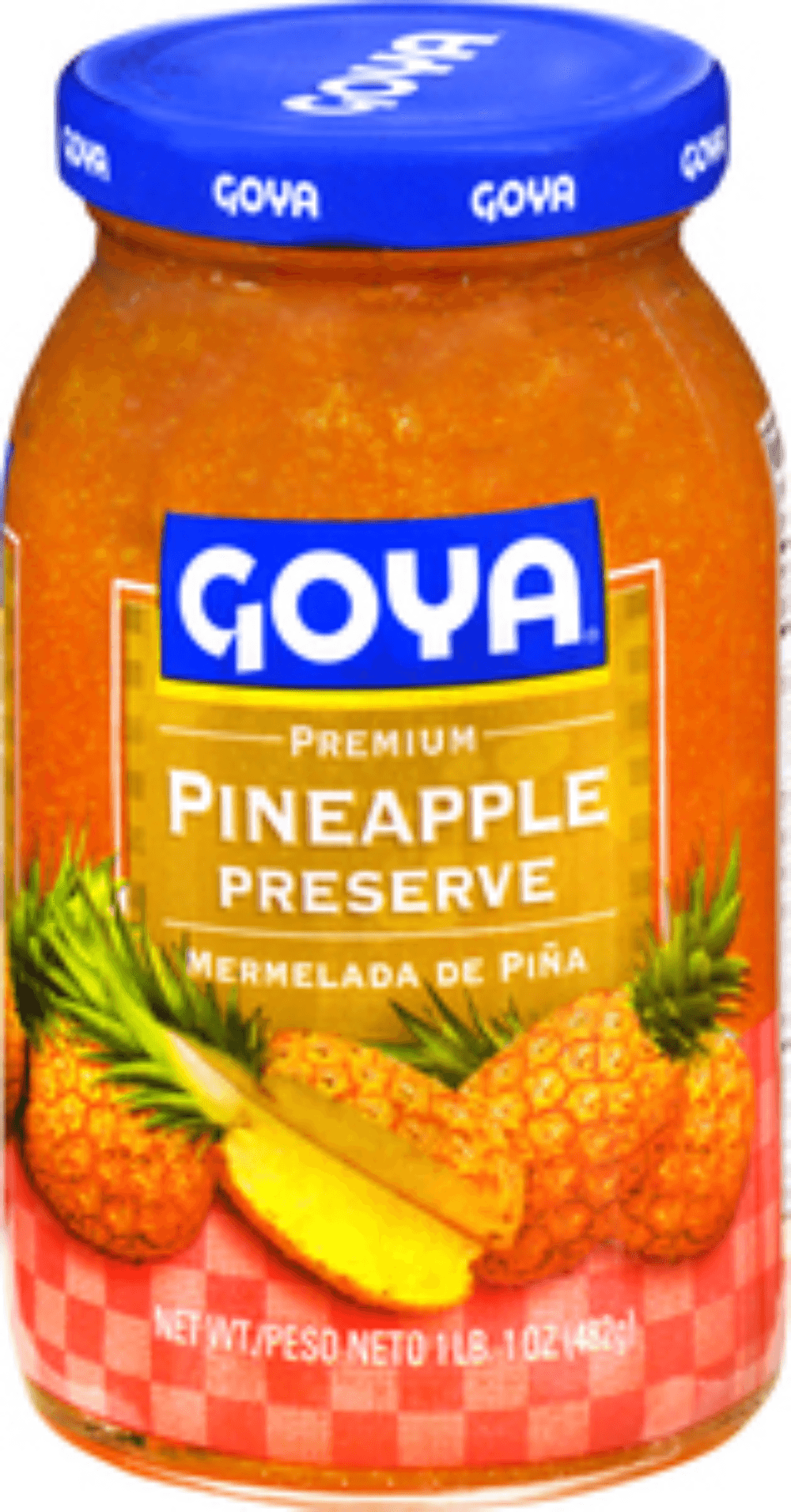 Goya Premium Pineapple Preserve, 17 Ounce -- 12 per case.