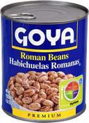 Goya Roman Beans - 29 oz. can, 12 cans per case