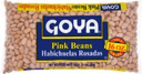 Goya Dry Pink Beans - 16 oz. bag, 24 bags per case
