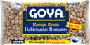 Goya Dry Roman Beans - 16 oz. cans, 24 cans per case