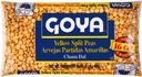 Goya Yellow Split Peas - 16 oz. bag, 24 bags per case