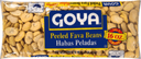 Goya Dry Peeled Fava Beans - 16 oz. bag, 24 bags per case