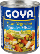 Goya Mixed Vegetable - 8.25 oz. can, 24 cans per case