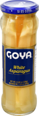 Goya White Asparagus, 12 Ounce -- 12 per case.