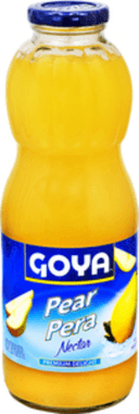 Goya Pear Nectar Juice, 33.8 Ounce -- 12 per case.