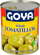 Goya Whole Tomatillos - 26 oz. can - 12 cans per case