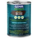 Goya Organic Refried Black Beans, 16 Ounce -- 12 per case