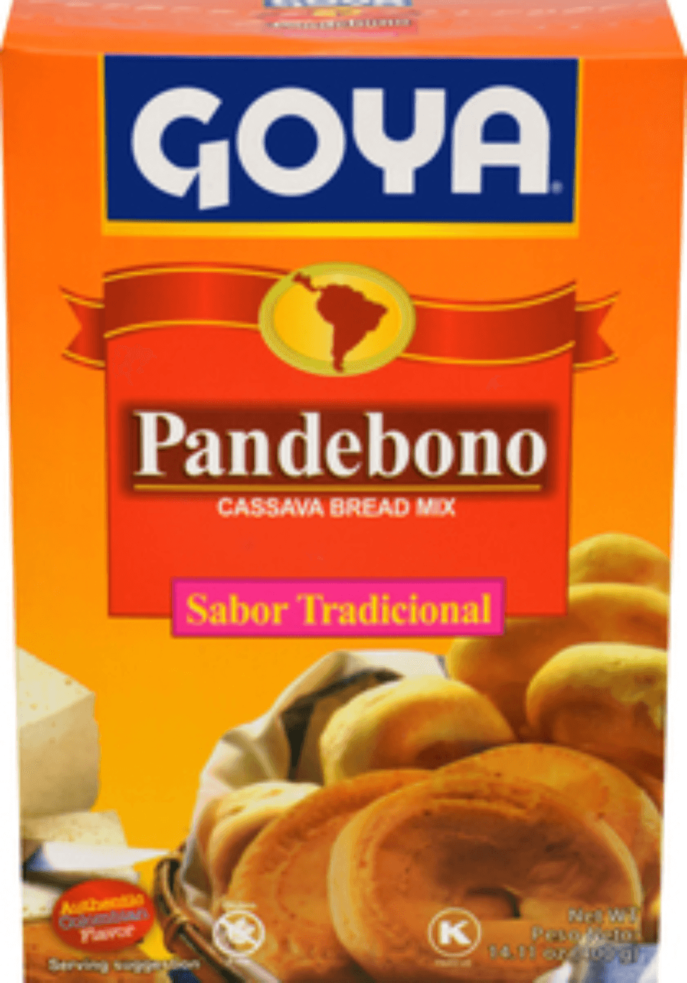 Goya Pandebono Cassava Bread Mix, 14.1 Ounce -- 20 per case.