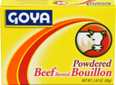 Goya Cubitos Polvo Carne Beef, 2.82 Ounce -- 24 per case.