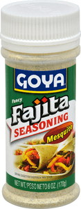 Goya Fajita Mesquite Seasoning, 6 Ounce -- 24 per case.