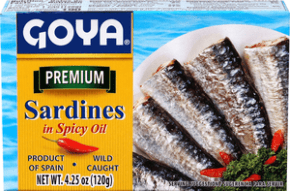 Goya Spiced Sardines In Oil, 4.25 Ounce -- 25 Per Case
