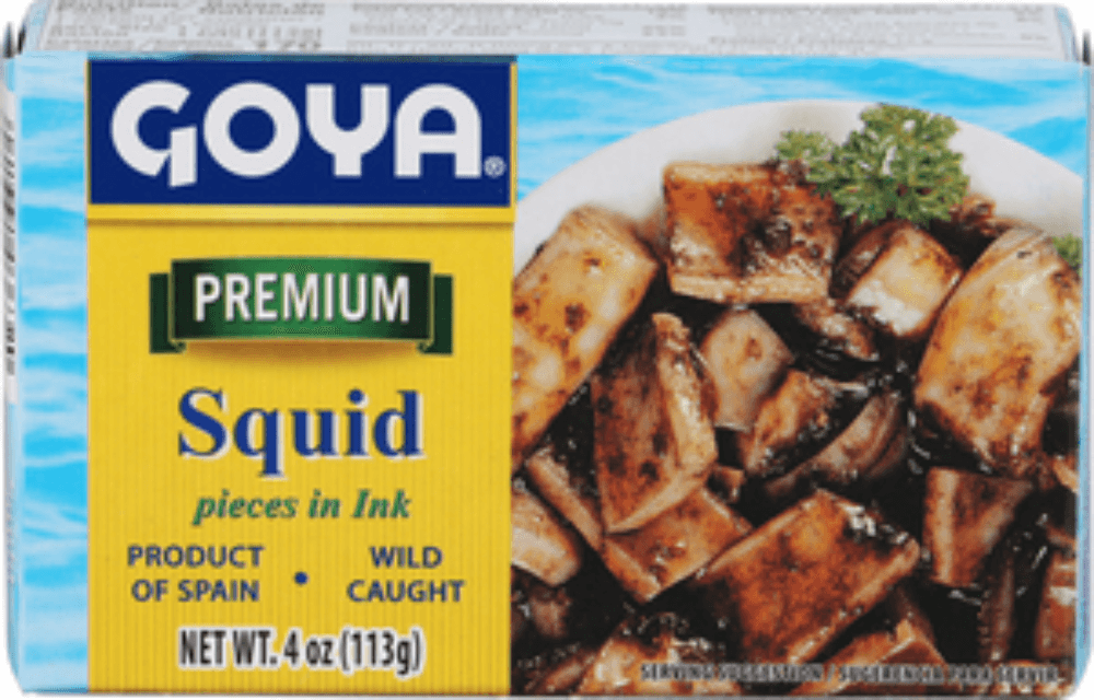 Goya Calamares En Su Tinta, 4 Ounce -- 25 Per Case
