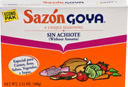 Goya Sazon - 3.52 oz. box, 18 per case