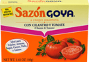 Goya Sazon with Tomato and Coriander - 1.41 oz. box, 36 per case