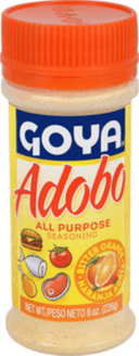 Goya Adobo Seasoning with Naranja Agria (Bittersweet Orange) - 8 oz. jar, 24 per case