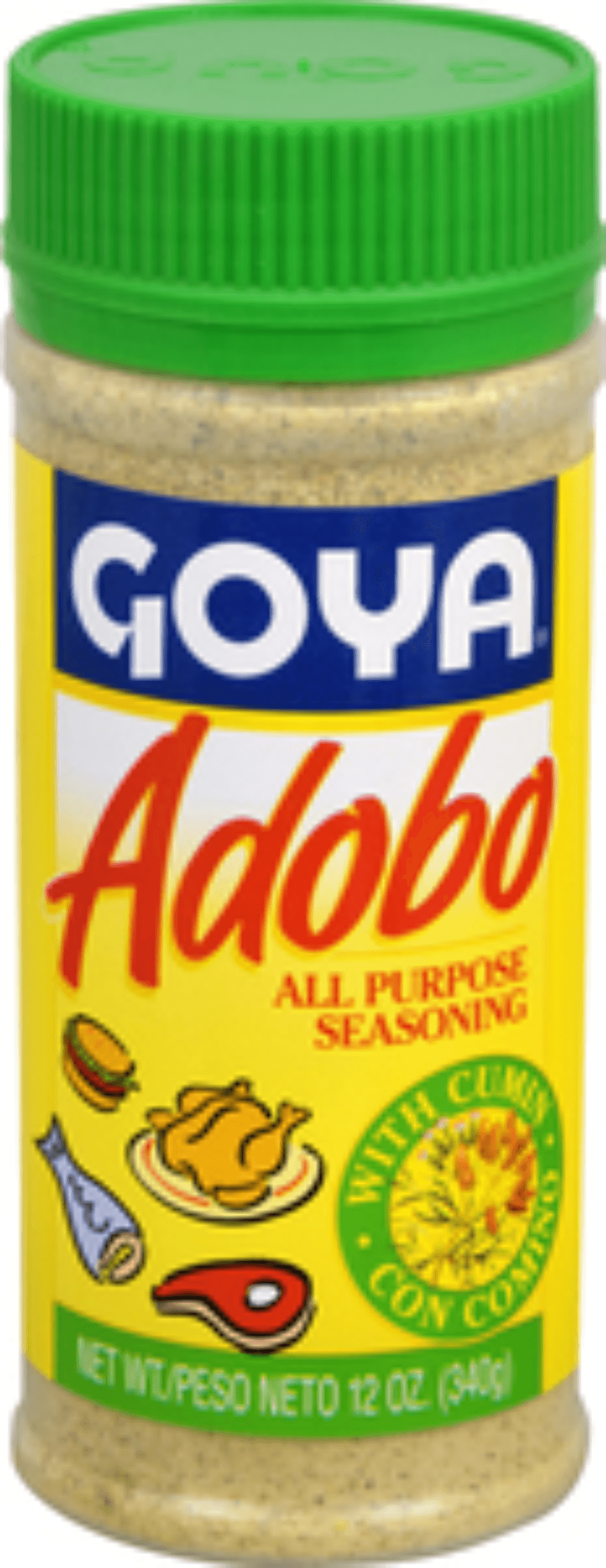 Goya Adobo Seasoning With Cummin, 12 Ounce -- 24 Per Case