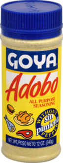 Goya Adobo Seasoning without Pepper - 12 oz. jar, 24 per case
