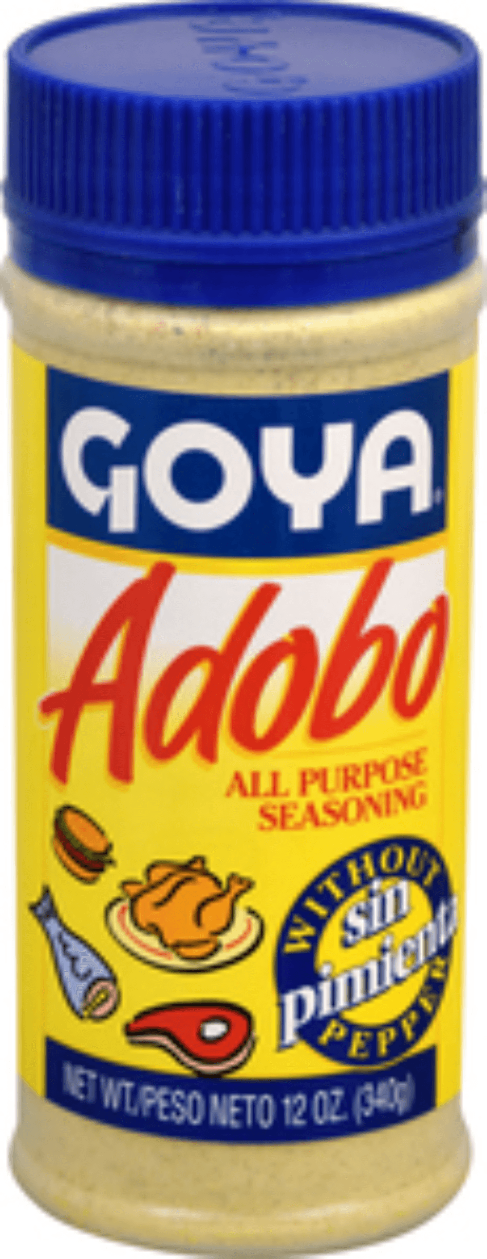 Goya Adobo Seasoning Without Pepper, 12 Ounce -- 24 Per Case