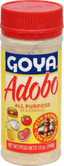 Goya Adobo Seasoning with Pepper - 12 oz. jar, 24 per case