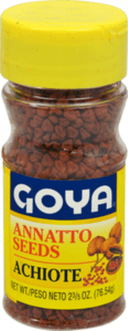Goya Whole Annatto Seed - 3 oz. jar, 12 per case