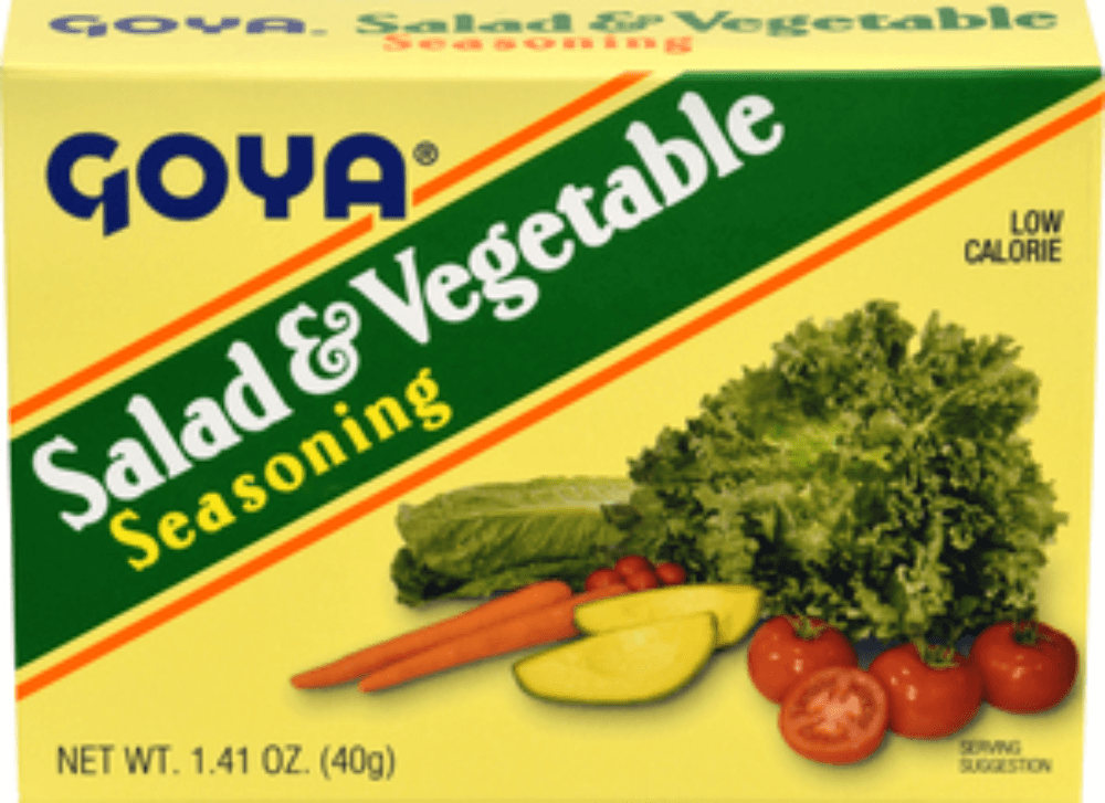 Goya Salad and Vegetable Seasoning - 1.41 oz. box, 24 per case