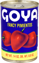 Goya Fancy Red Pimiento/Sweet Pepper, 14 Ounce -- 24 per case.