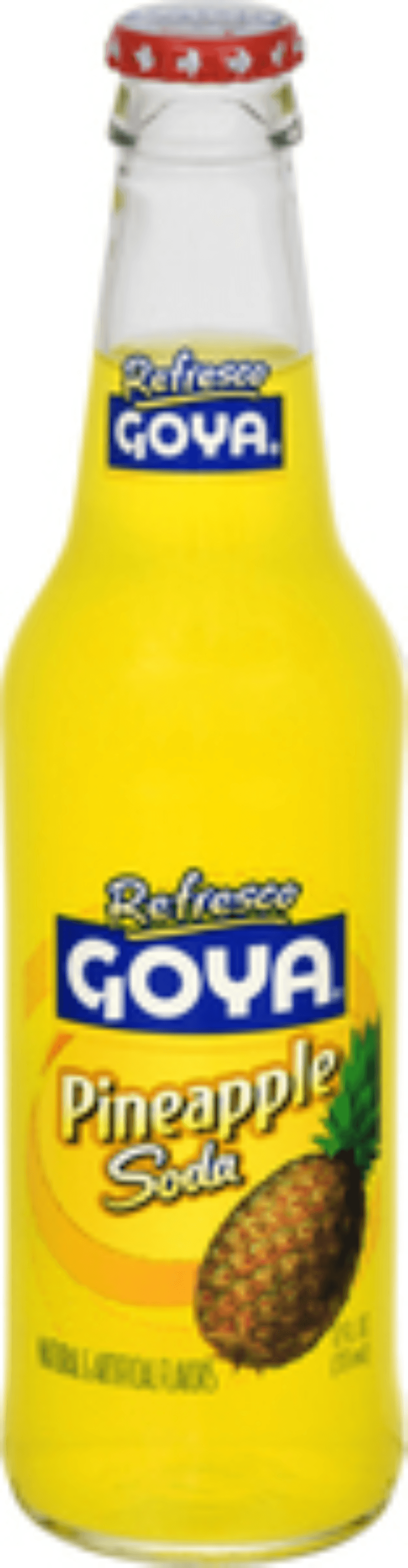 Goya Refresco Pineapple Soda, 12 Ounce -- 24 Per Case