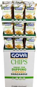Goya Original Plantain Chips, Display, 5 Ounce -- 54 Per Case