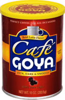 Goya Coffee - 10 oz. vacuum can, 12 cans per case