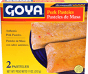 Goya Dallasware Masa Pork Pasteles, 11 Ounce -- 12 per case.