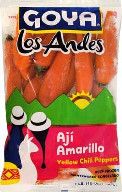 Goya Aji Amarillo Yellow Chili Peppers, 16 Ounce -- 12 Per Case