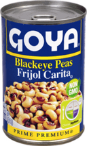 Goya Blackeye Pea - 16 oz. can, 24 cans per case.