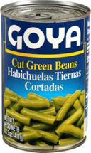 Goya Green Cut Beans, 14.5 oz. can, 24 cans per case